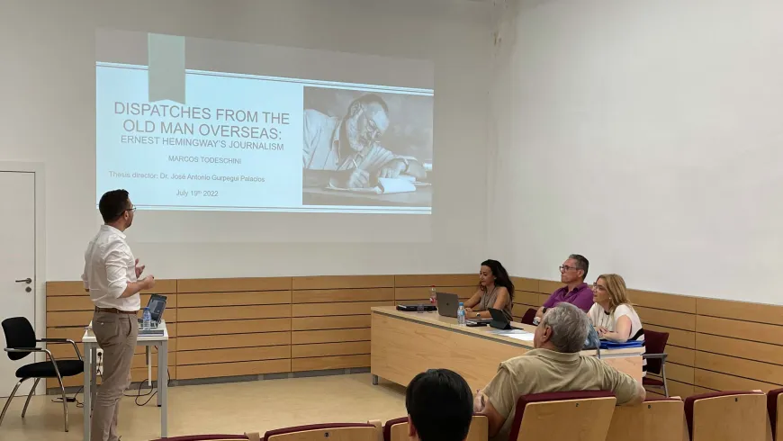 Nueva tesis doctoral defendida en el Instituto Franklin-UAH sobre el autor Ernest Hemingway