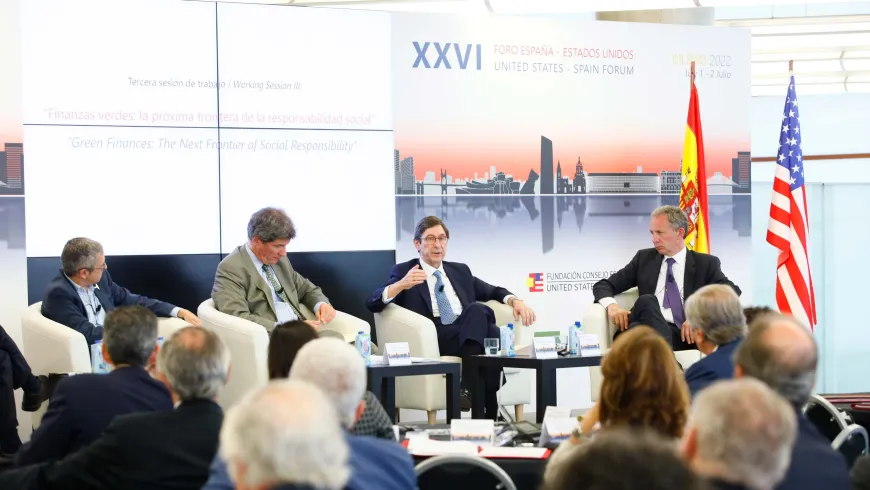 José Ignacio Goirigolzarri, presidente del del Consejo Asesor del Instituto Franklin-UAH, participa en el XXVI Foro España-Estados Unidos