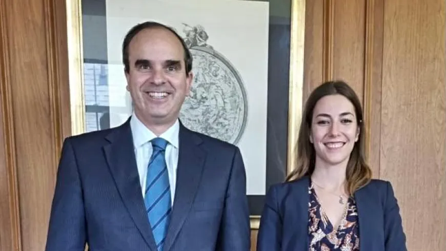 Diana Ramos, beneficiaria de la beca formativa para investigadores júnior del Instituto Franklin-UAH, colabora con la Embajada de España en Canadá
