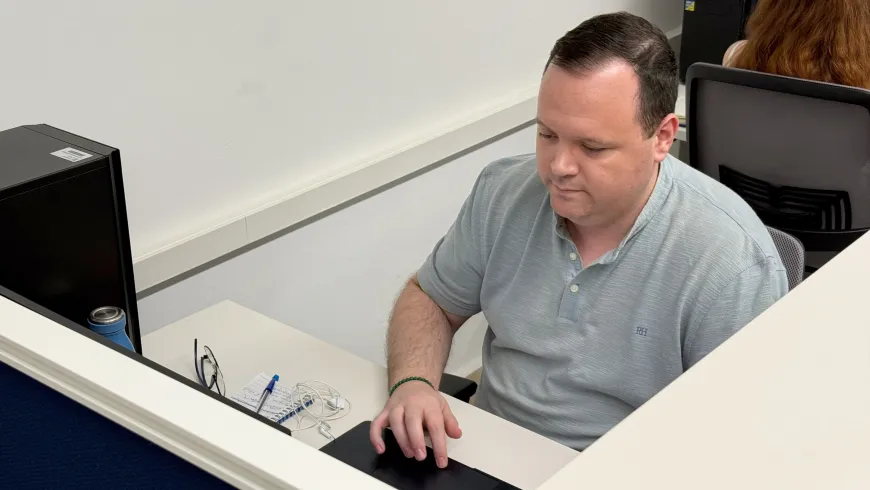 Adrián Ortiz, investigador colaborador del Instituto Franklin-UAH, inicia su estancia de investigación sobre polarización política y sistema constitucional en EE. UU.