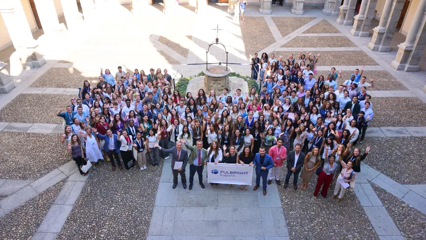La Universidad de Alcalá da la bienvenida a los becarios estadounidenses Fulbright por sexto año consecutivo