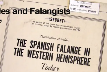Conferencia: Exiliados españoles y falangistas en Nueva York, 1936-1943