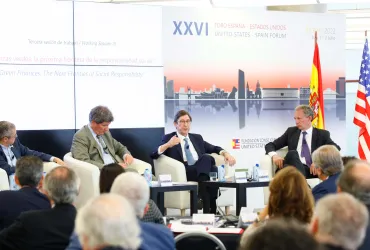 José Ignacio Goirigolzarri, presidente del del Consejo Asesor del Instituto Franklin-UAH, participa en el XXVI Foro España-Estados Unidos